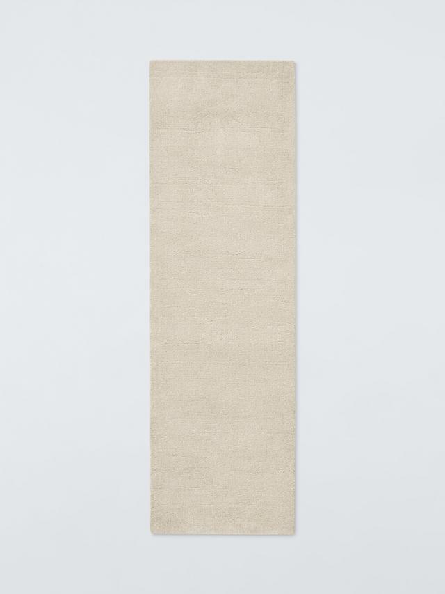 John Lewis Wellington Pure Wool Rectangular Rug Warm Neutral L300 x W200 cm