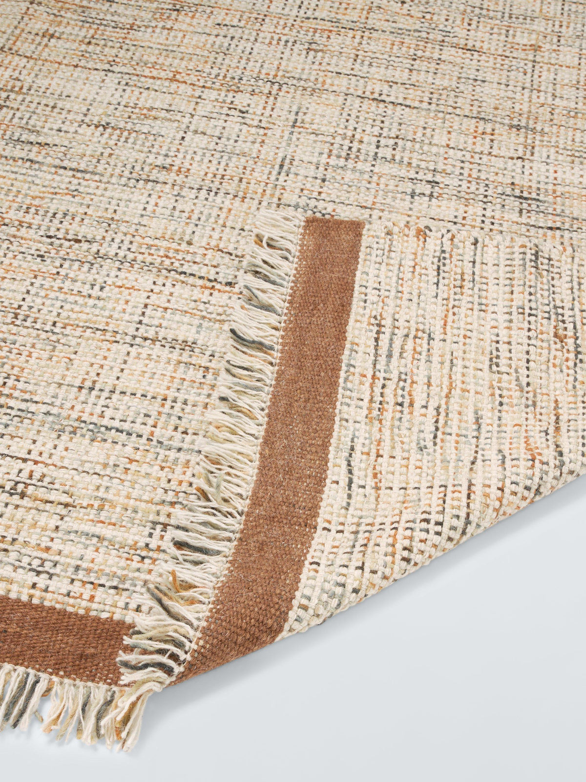 John Lewis Speckle Flatwoven Wool Rich Rug 240 x 170cm Patterned - Multi