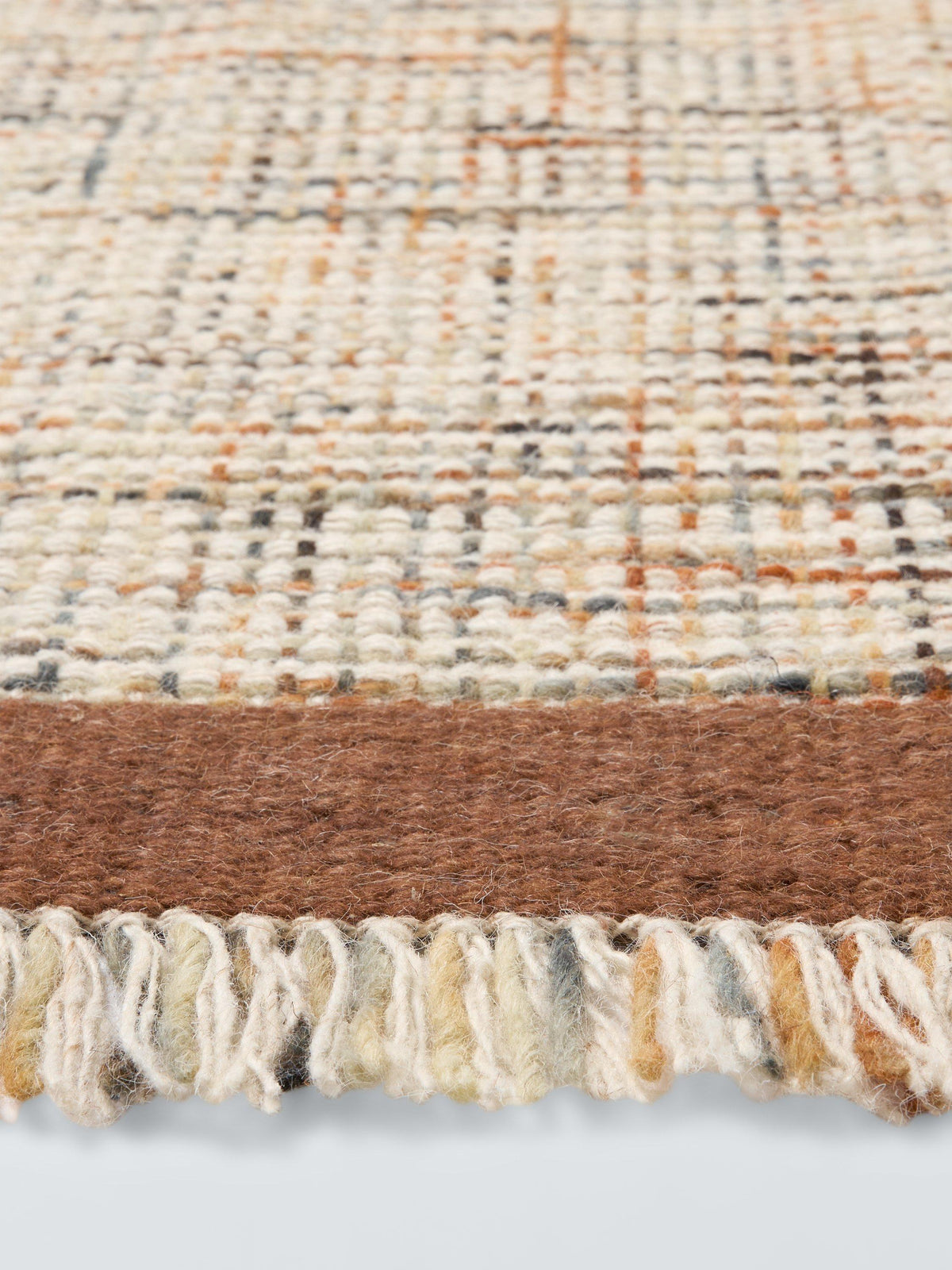 John Lewis Speckle Flatwoven Wool Rich Rug 240 x 170cm Patterned - Multi