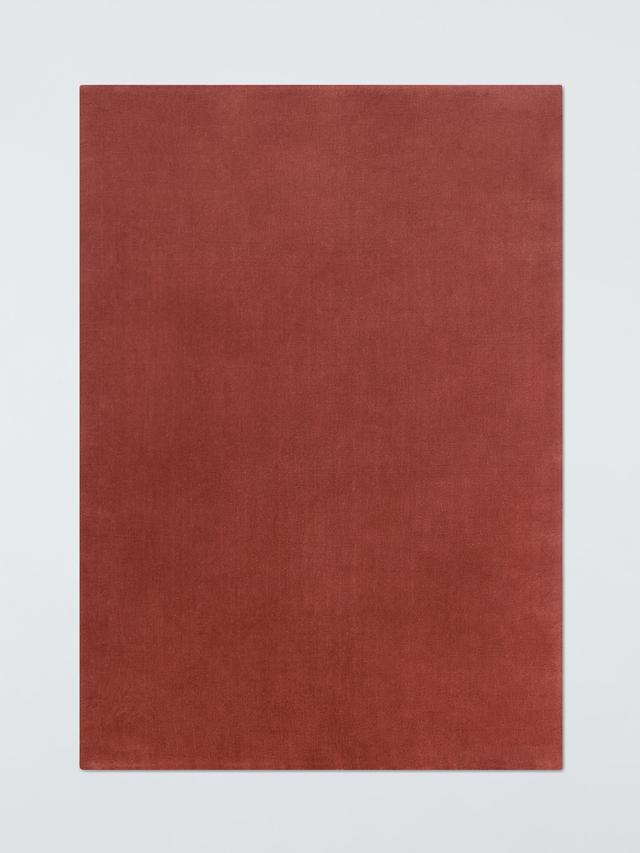 John Lewis Wellington Hand Woven 100% Wool Rug - 120 x 180cm - Baked Clay
