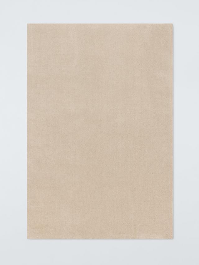 John Lewis Wellington Hand Woven Tufted Rug - L180 x W120cm - Warm Neutral