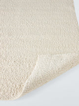 John Lewis Merino Wool Cotton Mix Soft Boucle Rug L300 x W200cm - White
