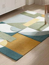 John Lewis Soren Hand Tufted Pure Wool Rectangular Rug L240 x W170cm - Green