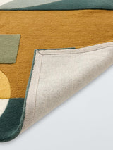 John Lewis Soren Hand Tufted Pure Wool Rectangular Rug L240 x W170cm - Green