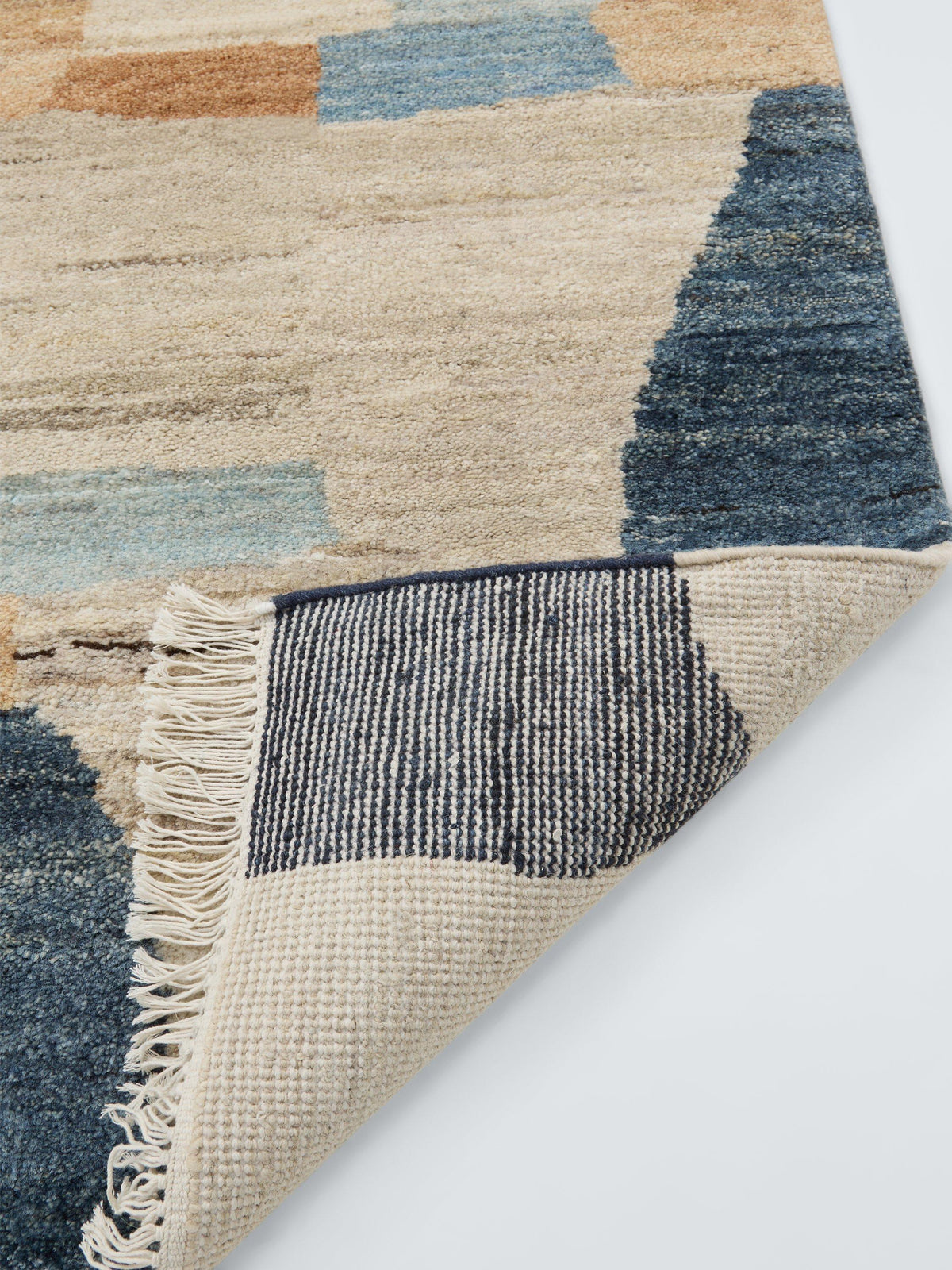 John Lewis Hand Knotted Cubic Indoor Wool Rug - 180 x 120cm - Multicoloured