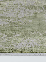 John Lewis Distressed Kazak Abstract Rectangular Rug L180 x W120cm - Green