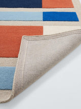 John Lewis Harmony Geometric Pure Wool Rectangular Rug L240 x W170cm - Multi