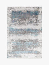 Gooch Luxury Distressed Ombré Rug L230 x W160 cm - Blue - Kazoop 