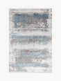 Gooch Luxury Distressed Ombré Rug L230 x W160 cm - Blue - Kazoop 