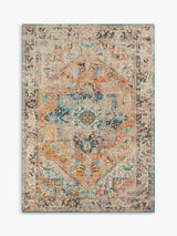 Louis De Poortere Antique Vintage Washable Heriz Rug L240 x W170cm - Red