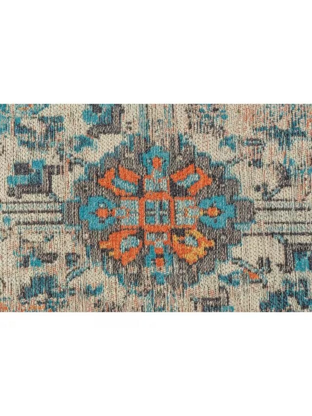 Louis De Poortere Antique Vintage Washable Heriz Rug L240 x W170cm - Red