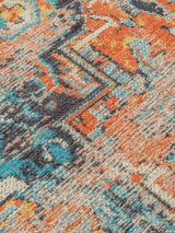 Louis De Poortere Antique Vintage Washable Heriz Rug L240 x W170cm - Red