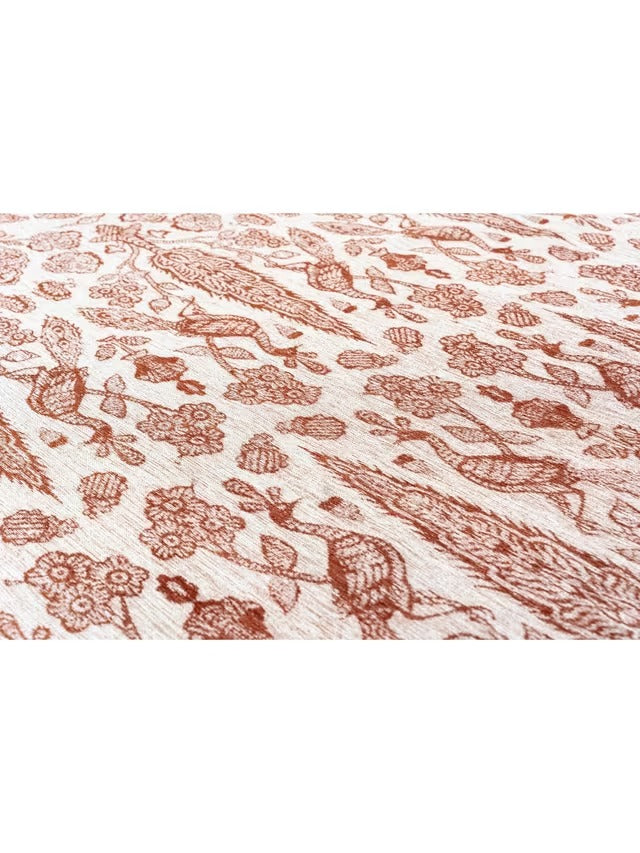 John Lewis x Sanderson Tamizart PET Wool Blend Rug L240 x W170cm - Red