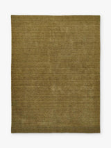 West Elm Ojai 100% Wool Hand Woven Rectangular Wool Rug 8 x 5ft - Green