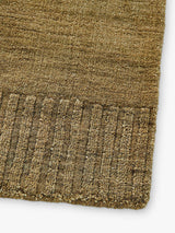 West Elm Ojai 100% Wool Hand Woven Rectangular Wool Rug 8 x 5ft - Green