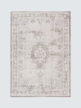 Louis De Poortere Medallion Traditional Rectangular Rug 180 x 120 cm - Grey