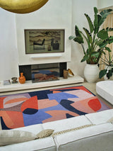 Louis De Poortere Shapes Abstract Rectangular Rug L200 x W140cm - Multi