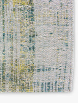 Louis De Poortere Streaks Machine Washable Abstract Rug 200 x 140cm - Green