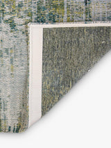 Louis De Poortere Streaks Machine Washable Abstract Rug 200 x 140cm - Green
