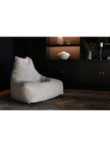 Extreme Lounging Cord Soft Decorative Indoor Seating Beanbag Chair - Natural