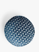 Harlequin Indoor Perplex Pouffe Footstool H38 x W55 x D55cm - Navy
