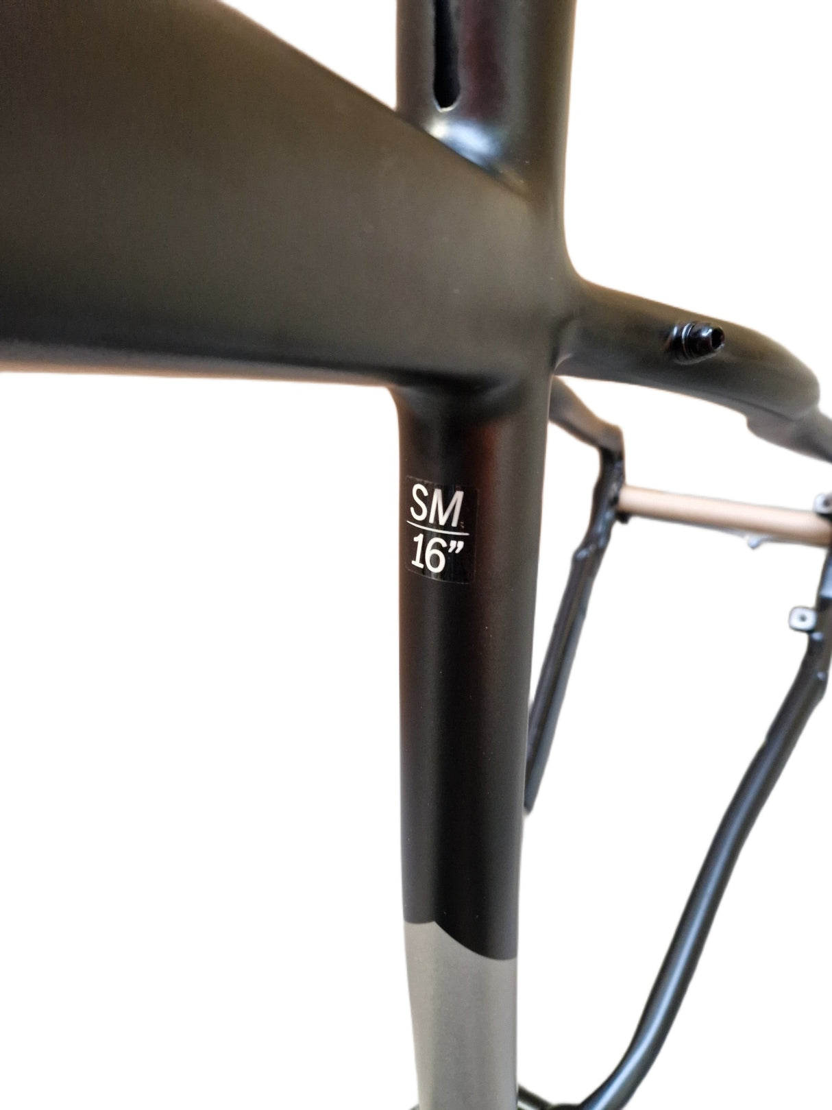 Boardman MHT 8.9 Alloy Mountain Bike Frame Only - Matt Black - 16'' Small