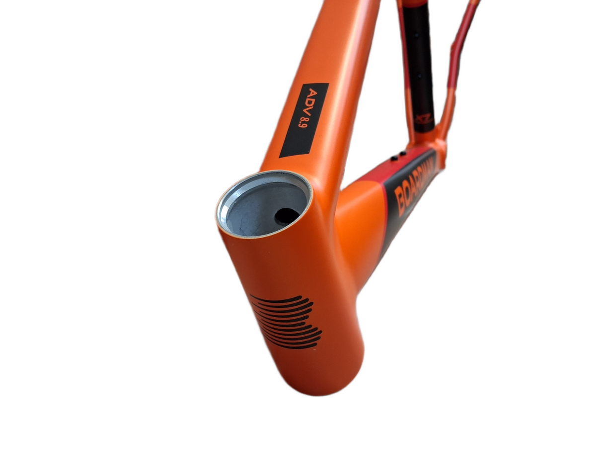 Boardman ADV 8.9 Gravel Unisex Bike Frame Only - Orange - Small/Medium