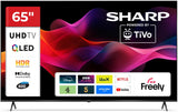 Sharp 65HM5145K AQUOS 65in QLED Smart TV 4K UHD HDR Freely HDMI 2.1 - Black