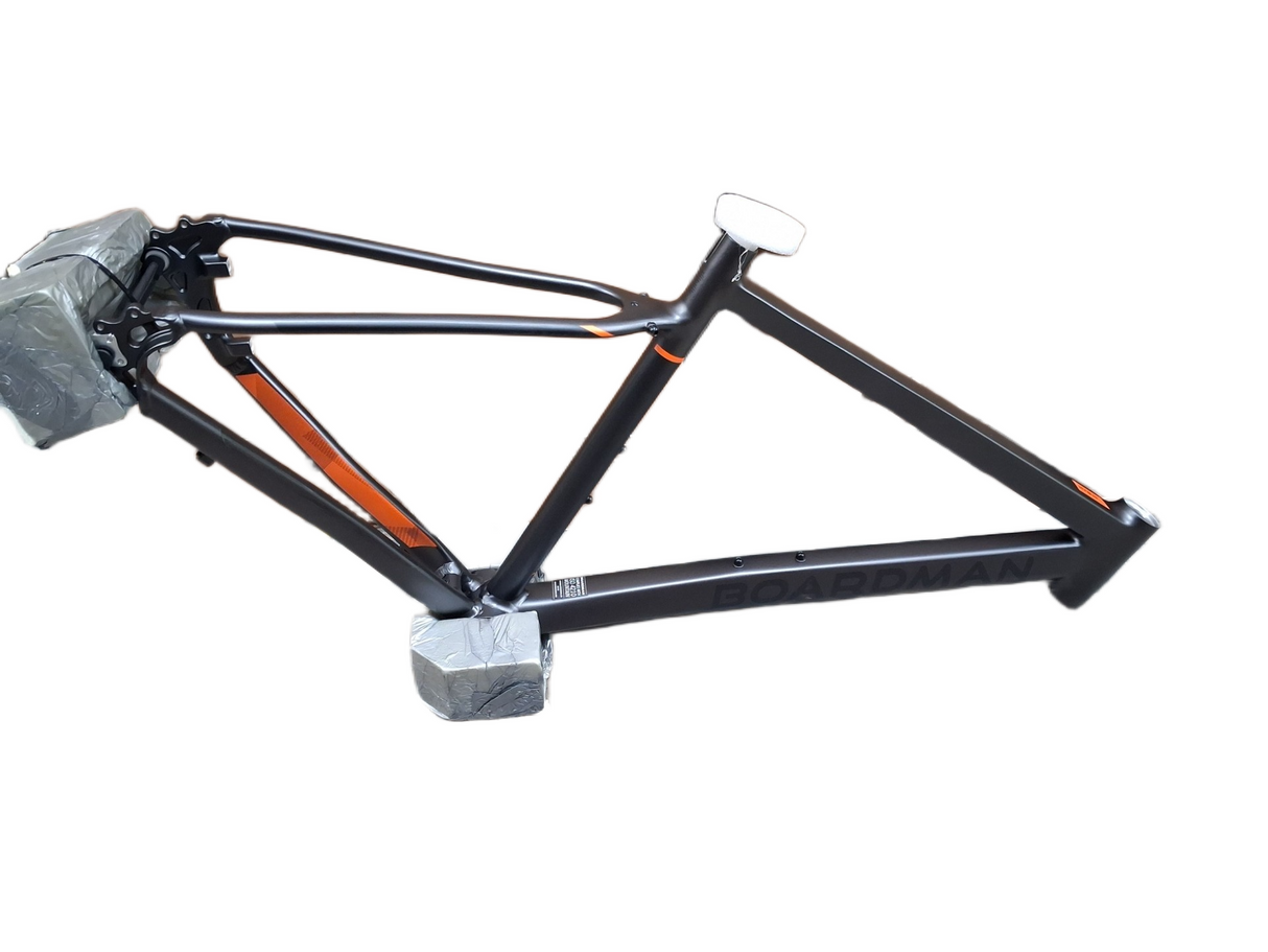 Boardman HYB 8.9 700c Hybrid Aluminum Bike Frame Only - Grey/Black - 45cm