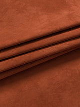 John Lewis Velvet Pair Lined Pencil Pleat Curtains - Sienna - 167 x 274cm