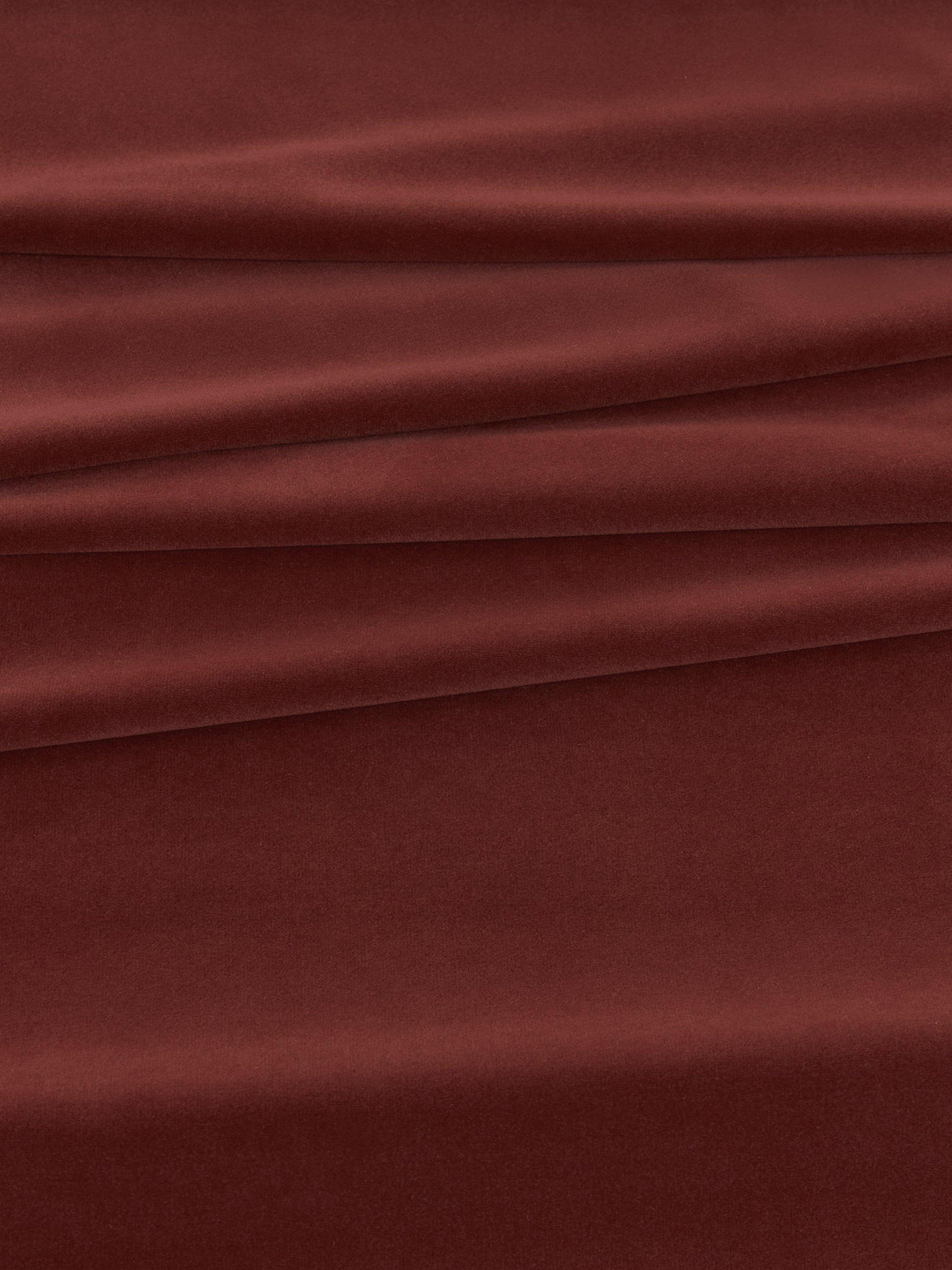 John Lewis Matte Velvet Blackout Lined Pencil Pleat Curtains Red 228 x 228cm