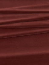 John Lewis Matte Velvet Blackout Lined Pencil Pleat Curtains Red 228 x 228cm