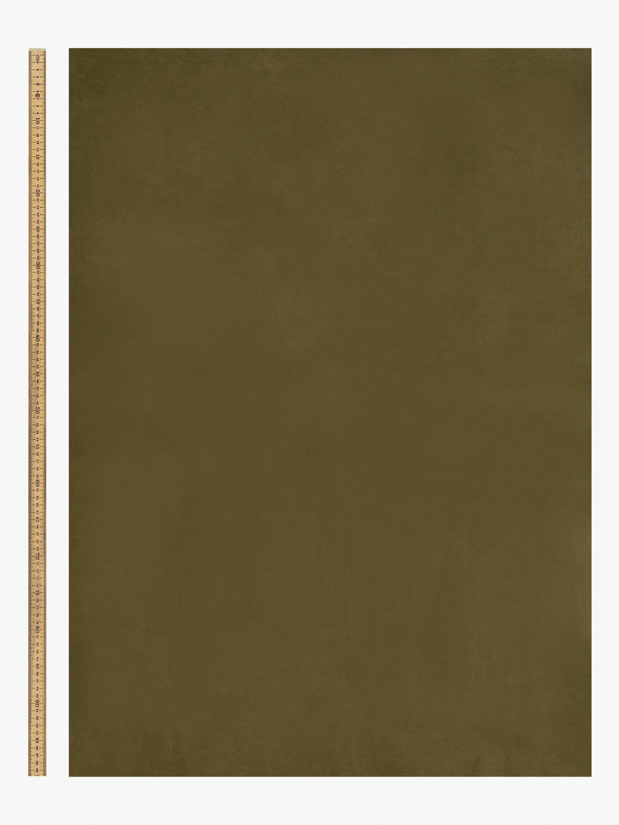 John Lewis Matte Velvet Blackout Pencil Pleat Curtains 228 x 228 Dark khaki