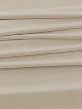 John Lewis Matte Velvet Blackout Pencil Pleat Curtains W167 x 228cm Natural