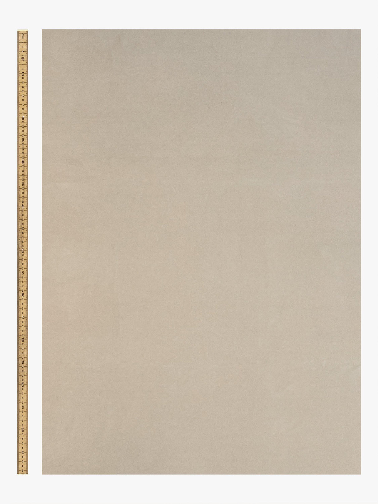 John Lewis Matte Velvet Blackout Pencil Pleat Curtains W167 x 228cm Natural