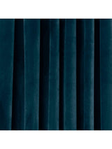 John Lewis Velvet Pair Lined Pencil Pleat Curtains W228 x Drop 137cm - Teal