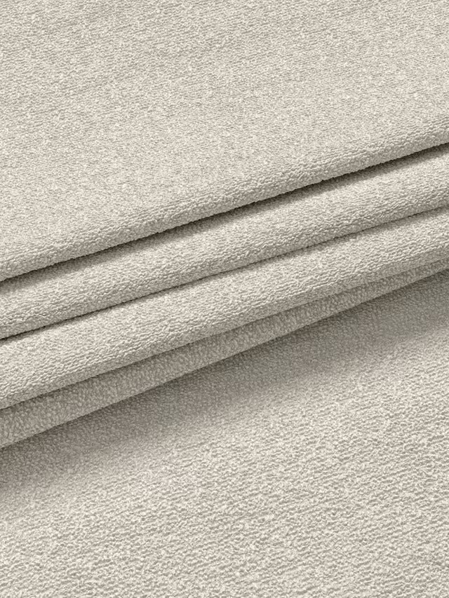 John Lewis Textured Pair Lined Eyelet Curtains W228 x D182cm - Marshmallow