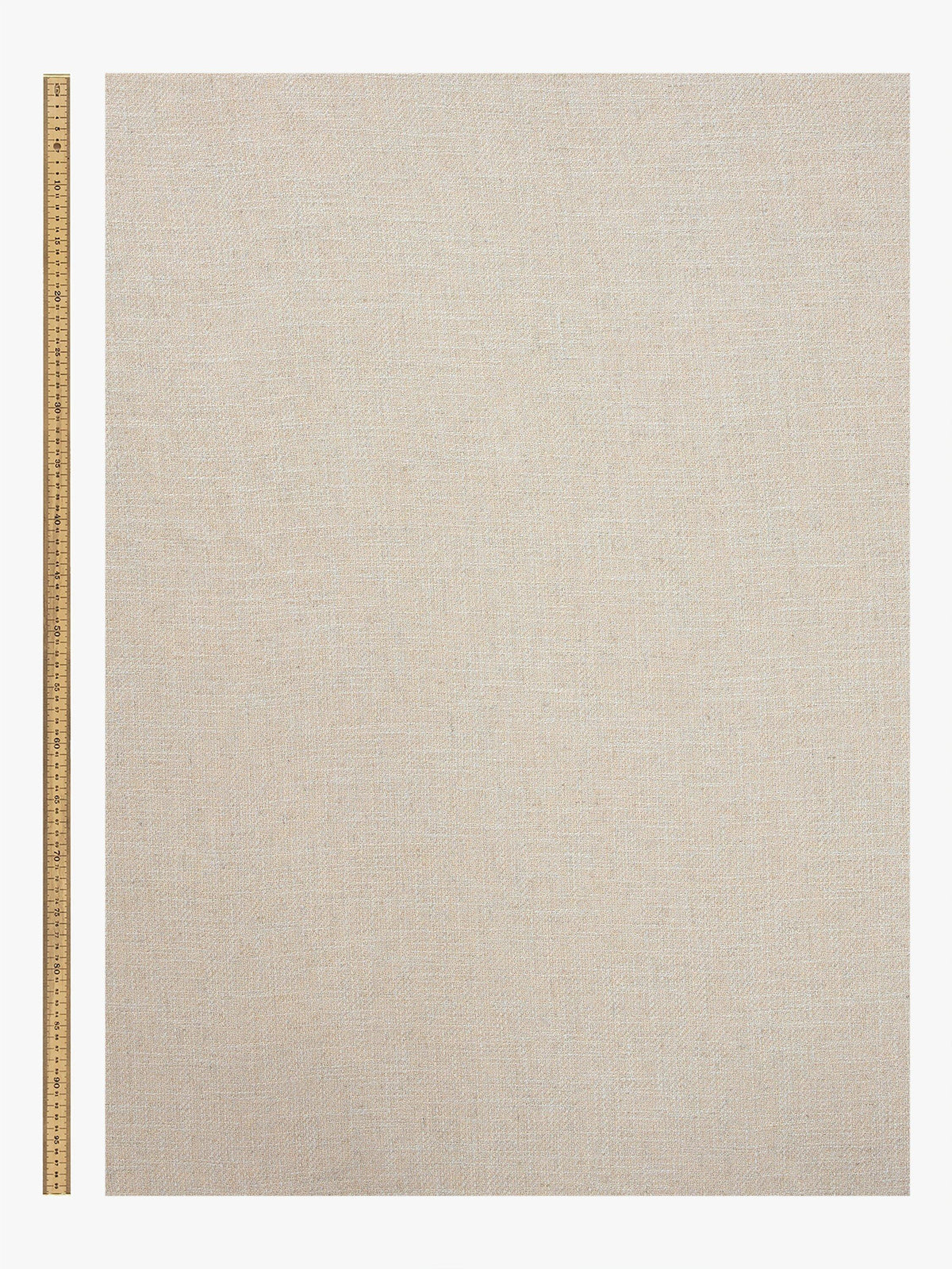 John Lewis Rustic Twill Pencil Pleat Curtains - 167 x 182cm - Warm Natural