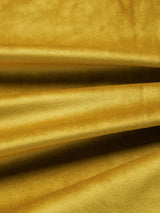 John Lewis Velvet Pair Lined Pencil Pleat Curtains W228 x Drop 182cm - Gold