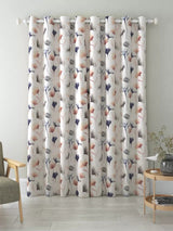 John Lewis Ginkgo Pair Thermal Lined Eyelet Curtains W167 x Drop 182cm Multi - Kazoop 