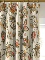 John Lewis Cordelia Floral Lined Pencil Pleat Curtains - Multi W228 x D274cm