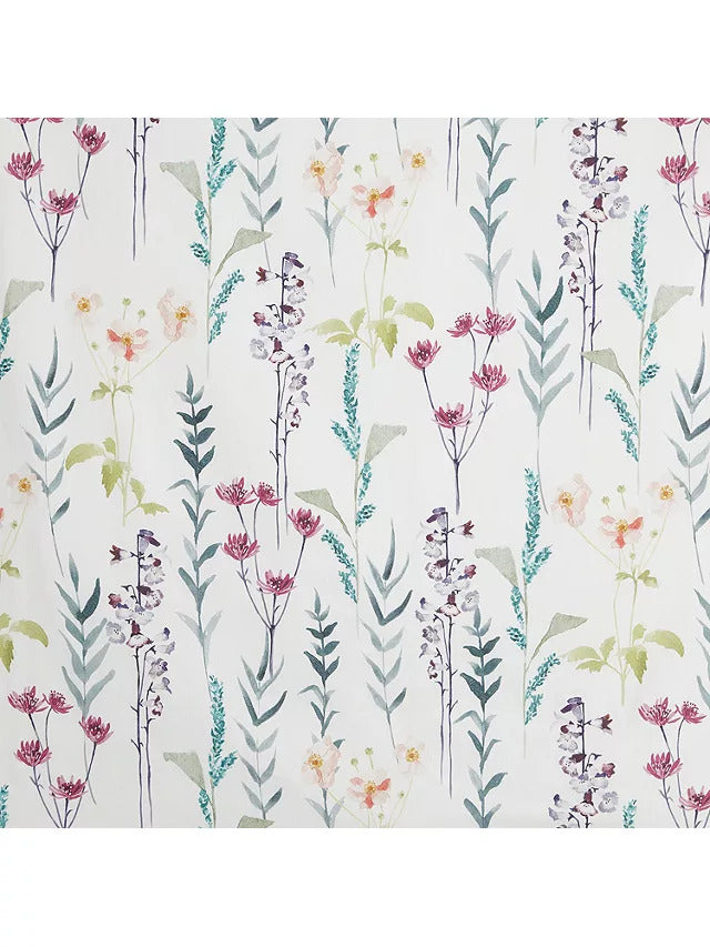 John Lewis Longstock Lined Pencil Pleat Curtains W228 x Drop182cm - Multi