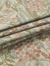 John Lewis Wildflower Weave Lined Pencil Pleat Curtains W167 x D274 - Multi