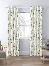 John Lewis Wildflower Blackout/Thermal Eyelet Curtains W117 x D228cm - Multi