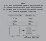 John Lewis Wildflower Blackout/Thermal Eyelet Curtains W117 x D228cm - Multi