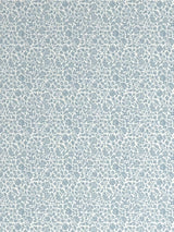 John Lewis Amara Print Blackout Pencil Pleat Curtains Ice Blue W167 x 228cm