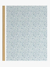 John Lewis Amara Print Blackout Pencil Pleat Curtains Ice Blue W167 x 228cm