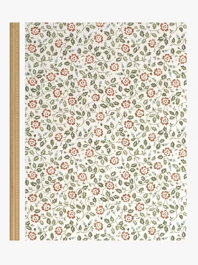 John Lewis Marlow Lined Pencil Pleat Curtains Avocado Auburn Multi 228 x 182