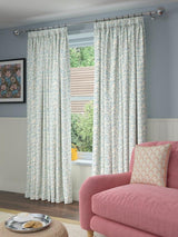 John Lewis Eloise Print Pair Blackout Line Pencil Pleat Curtains 167 x 228cm