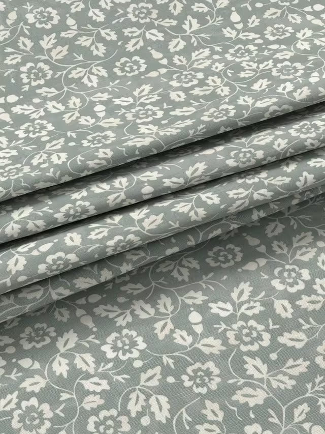 John Lewis Marlow Pair Lined Pencil Pleat Curtains W228 x Drop137cm Duck Egg